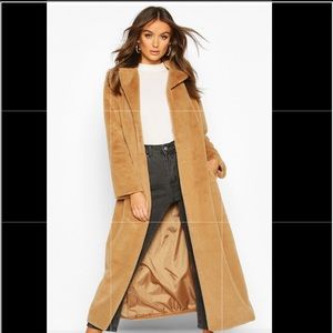 Cozy faux fur coat